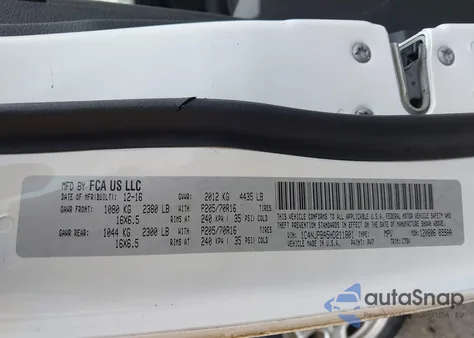 2017 Jeep Patriot Sport Fwd из США, поврежденный, VIN 1C4NJPBA5HD211801